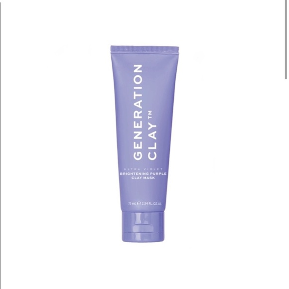 Generation Clay Brightening Purple Clay Mask. - Picture 1 of 6